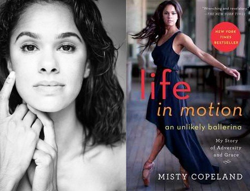 Watch Misty Copeland, LIFE IN MOTION author and ABT ballerina, on Late Night with Seth Meyers (5/8 episode).
http://smarturl.it/mistylatenight