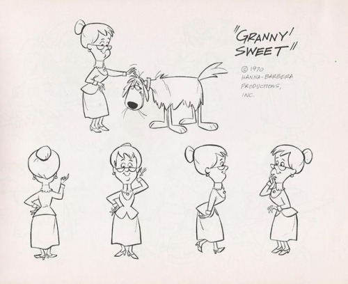 talesfromweirdland: Model sheets relating to the 1960s Saturday morning Hanna-Barbera cartoon, The A