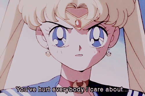 dailysailormoon:I’m a sailor warrior of love and justice, Sailor moon!