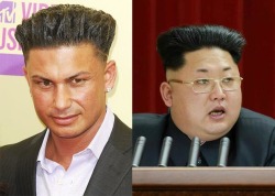 bunsen:  It looks like they just got the first season of Jersey Shore in North Korea…  