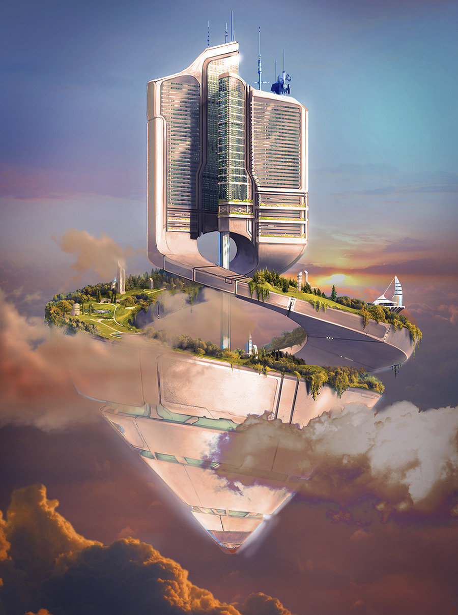 run2damoon:    Sky Sanctuary by  Ironbelly Studios   