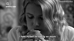 tinycuteevil:  I hate myself for eating so