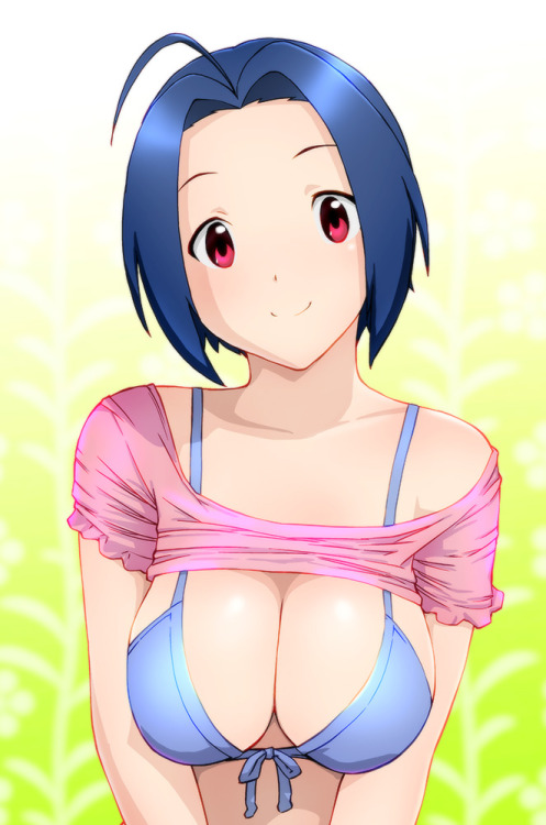 rule34andstuff:  Fictional Characters that I would “wreck”(provided they were non-fictional): Azusa Miura(Idolmaster).