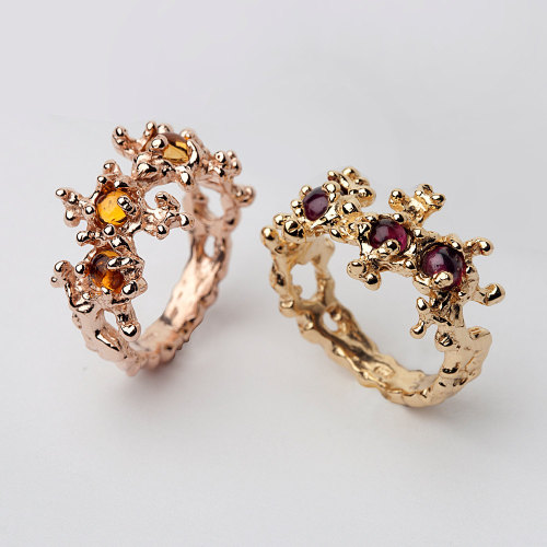 sosuperawesome: Rings by AroshaTaglia on Etsy • So Super Awesome is also on Facebook, Twitter a