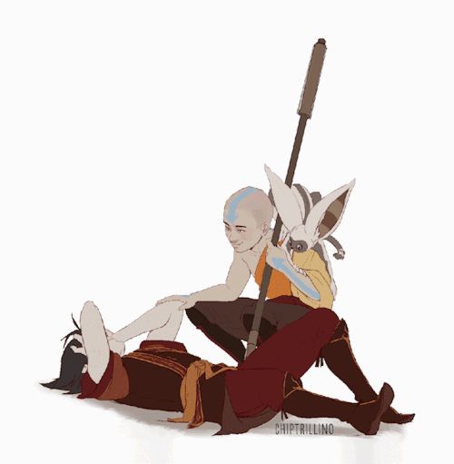 chiptrillino: I had a stressfull few weeks so here a Zuko letting out steam for me. and a comforting