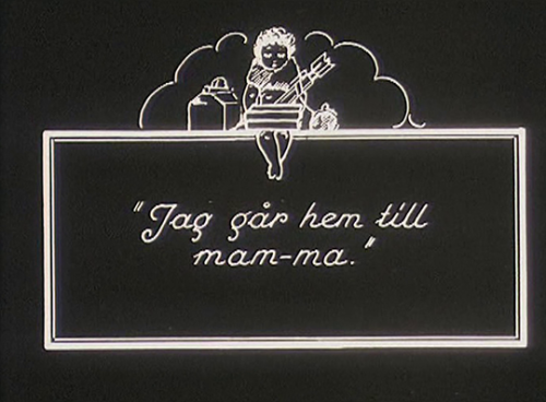 Some of my favorite intertitles from Erotikon (Mauritz Stiller, 1920). Title design by Alva Ludin.