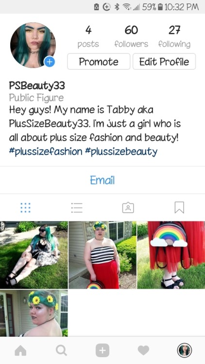 plussizebeauty33: Hello my lovelies! I am going to be focusing more on Instagram from now on. Of cou