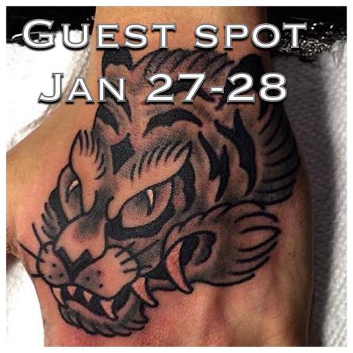 I&rsquo;ll be guesting at @hudson_river_tattoo Jan 27-28. I still have a few spots open. Call 518-82
