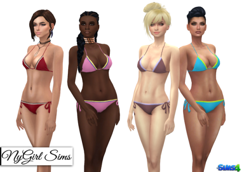 Swimsuit Collection 2018. This is just a small collection of four swimsuits I have made. With t