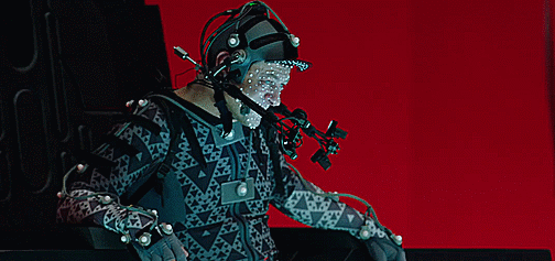 wilhuffs:Andy Serkis as Supreme Leader Snoke, Without special effects