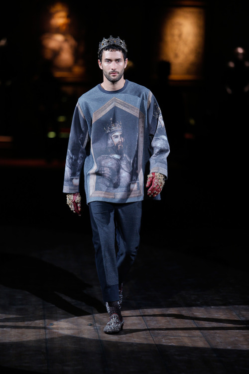 Dolce & Gabbana Man Fashion Show Fall Winter 2014 2015