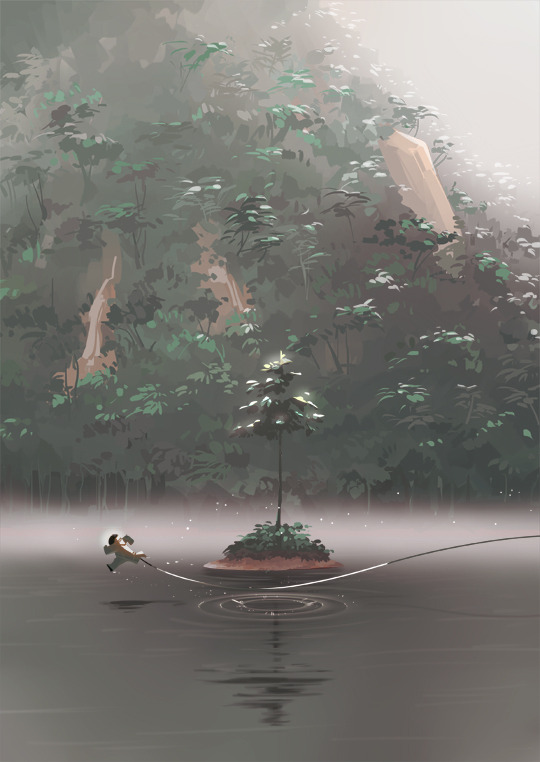 intindra: Once upon a time, I used to make art about an astronaut and his best friend