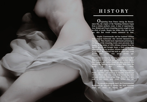 sectvmsempras:DISEASES OF THE WIZARDING WORLD: The Vanishing SicknessThe Vanishing Sickness is a wiz