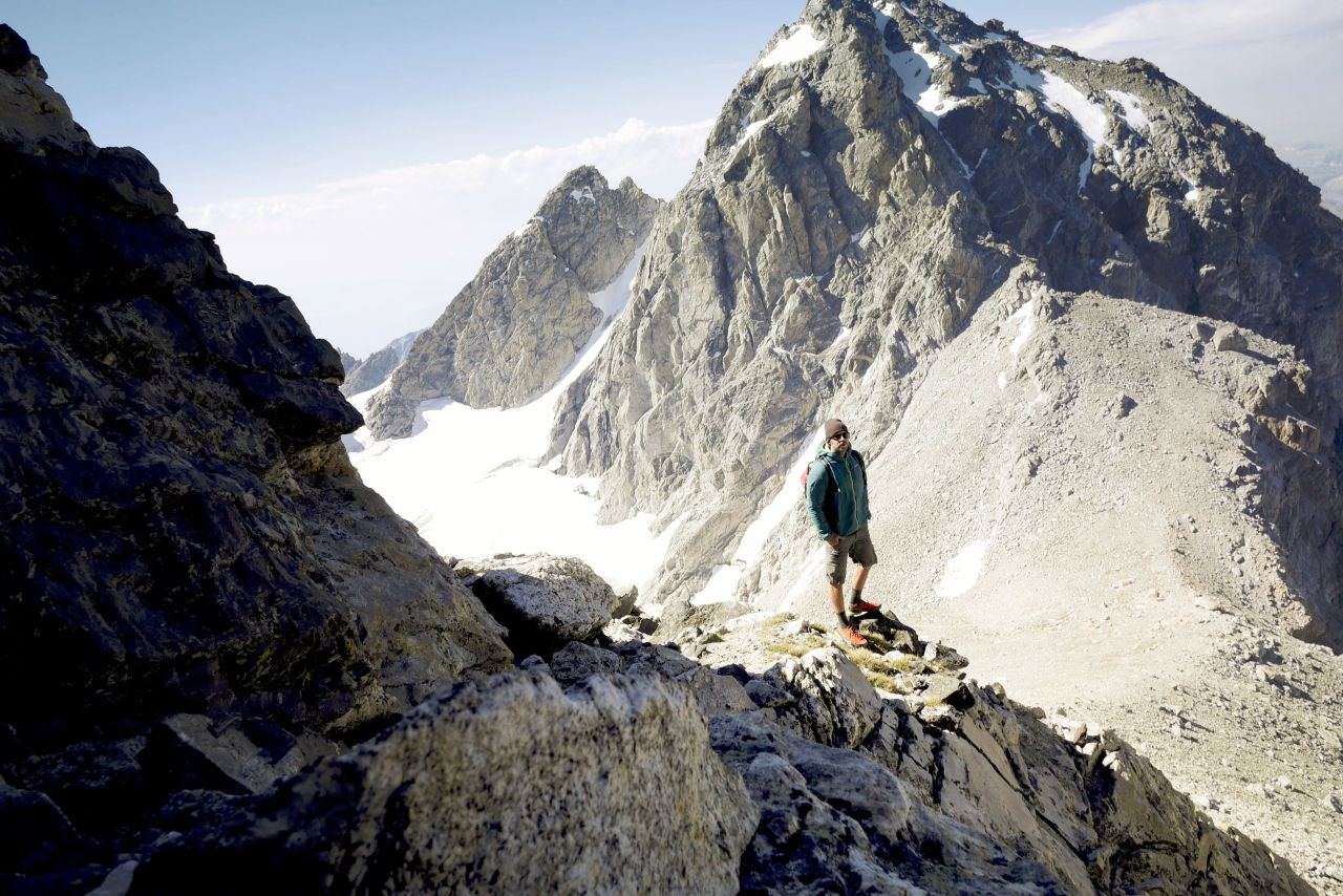 dirtlegends:On our way to the top of the Grand Teton, WY.