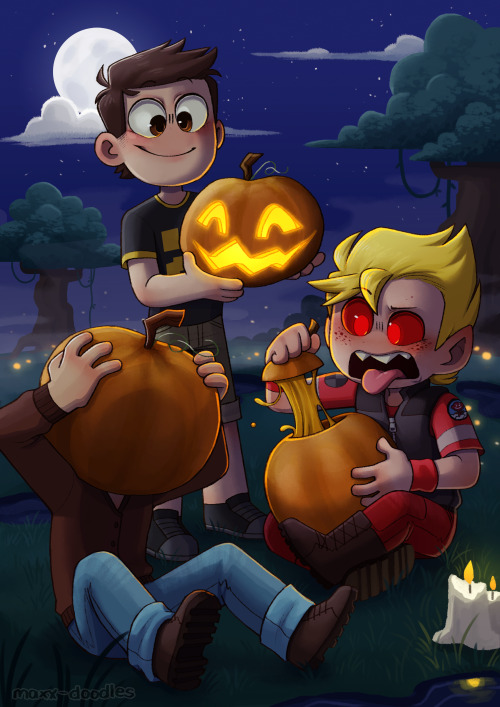  Happy (late) Halloween everyone! Here’s my piece for the 4th edition of @hermitzineIn case y’