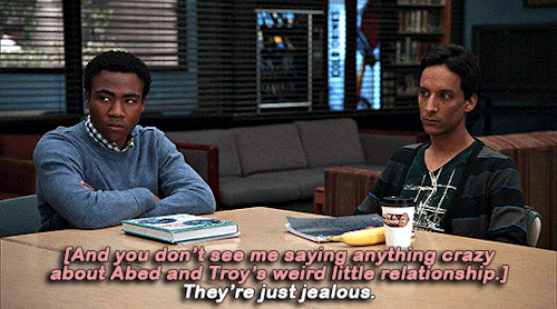 magnusedom: COMMUNITY APPRECIATION WEEK - DAY 2: FAVORITE FRIENDSHIP↳TROY AND ABED