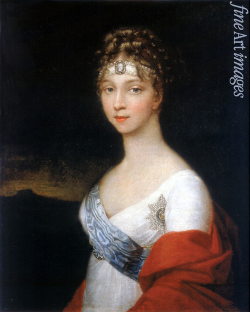 Portrait of Empress Elizabeth Alexeievna, after 1806