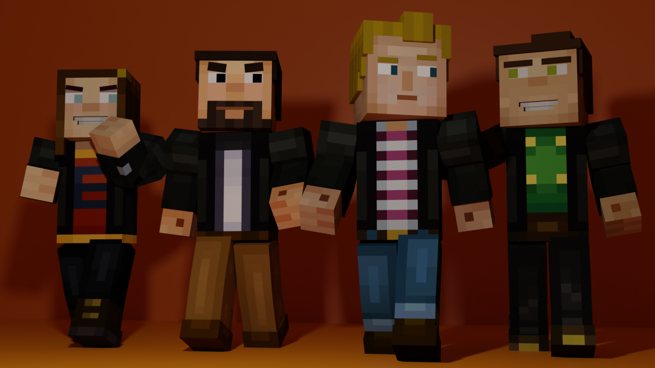 Telltale on X: The @Minecraft: #StoryMode cast brought to life in this  awesome art by 'touwata' on Tumblr!    / X