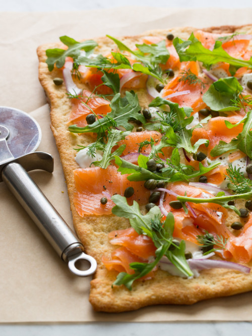 Smoked Salmon Pizza