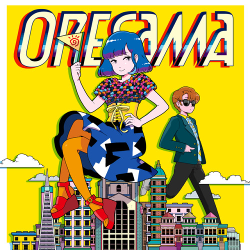 ORESAMA “Trip Trip Trip” cover art and art works for...