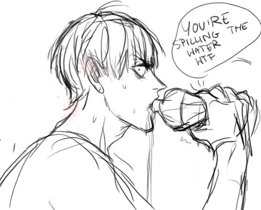 ringo-smile:  This is what happens when I’m being left without TianShan for too