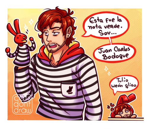 cats-dont-draw: Para 31 Minutos: Soy Juan Carlos Bodoque First text bubble: “This was the