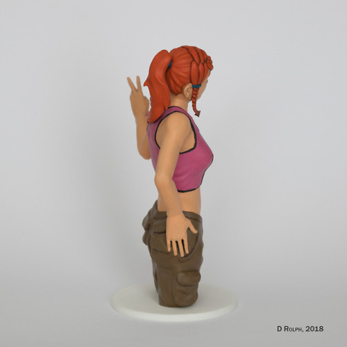 First Attempt At Painting A 3D Print.