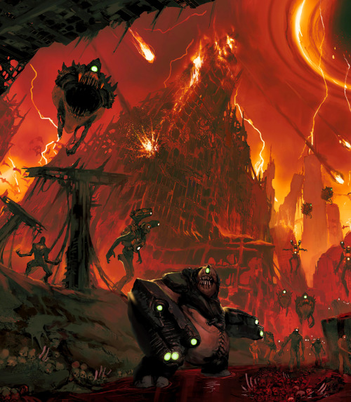 The Art of Doom Eternal, published by Dark Horse Books