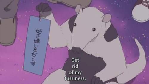 helloimalicia:blacksheepofficial:what animals wish forShirokuma Cafe is one of the most puny and who