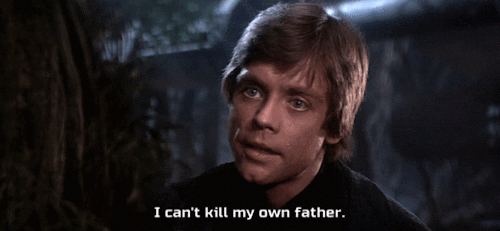 THIS PARALLEL DOES NOT GET ENOUGH CREDIT.Obi-Wan, In Being Unable To Kill Anakin, Because He Could Never