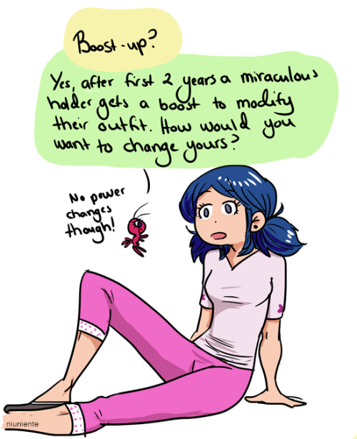niuniente:  I give my two cents that Adrien is the biggest Maho Shoujo Henshin weeabo and if he could decide, Chat Noir would be a fucking Sailor Moon.