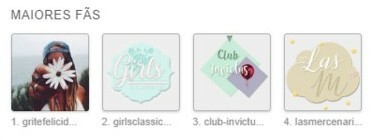 familiaglossy: Os fãs mensais relativamente ao mês de Maio são: @gritefelicidade@girlsclassic@club-i