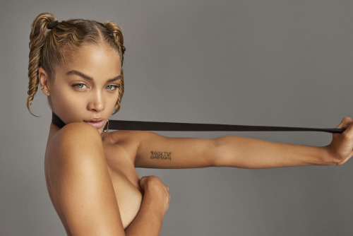 leah-cultice:  Jasmine Sanders by Mariano Vivanco for Lui Magazine November 2016