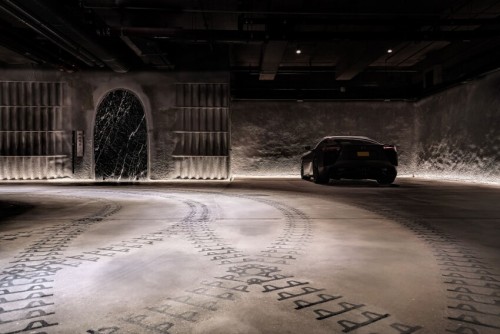 “The Texture of Light,” Private Garage, Hong Kong, China,Design Systems Limited