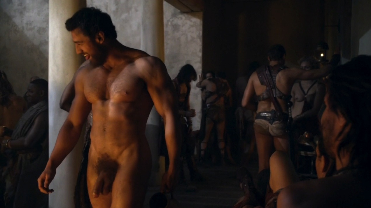 The gay action hero on spartacus is back tonight