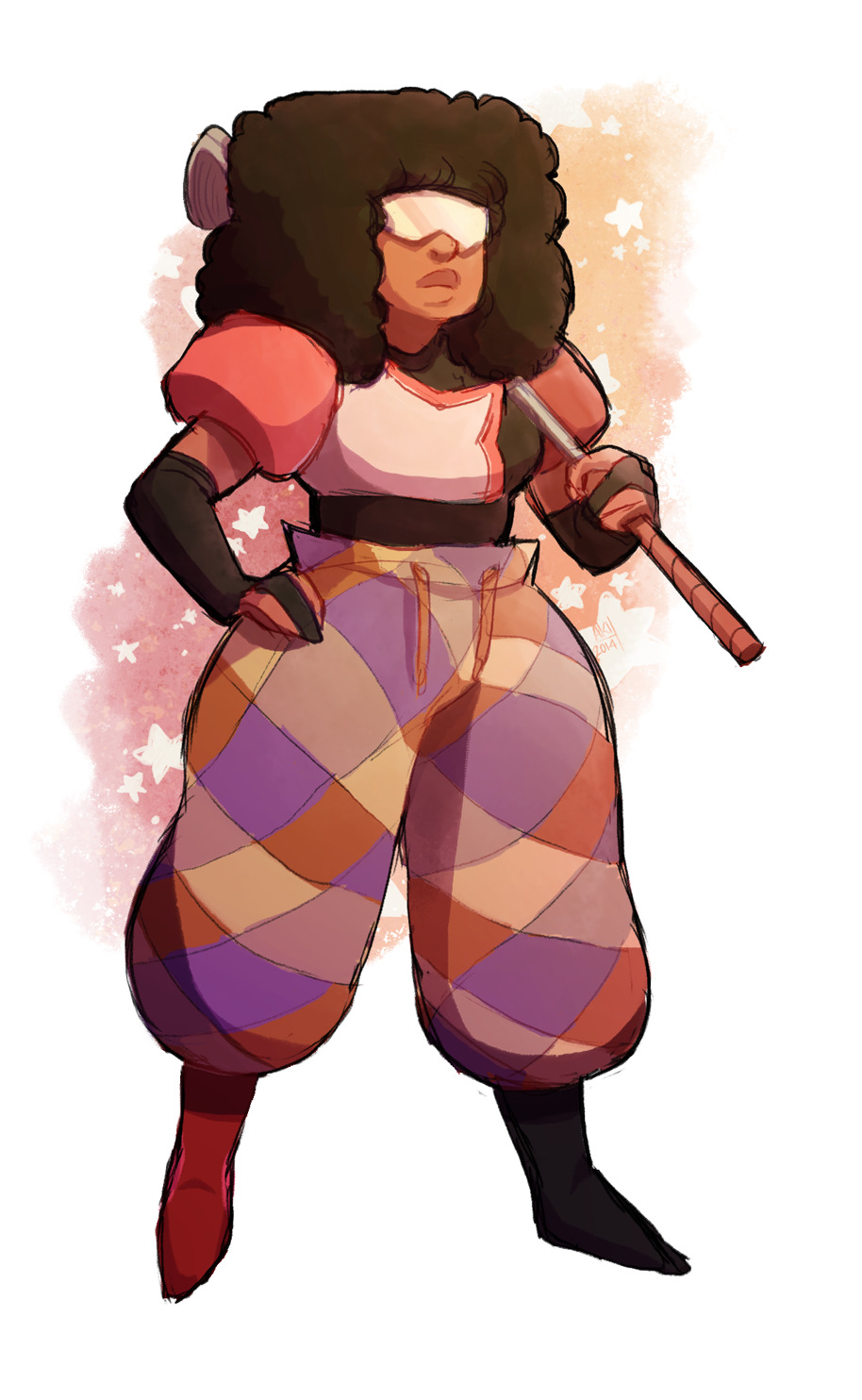 akinesias:  garnet in golf pants give me life 