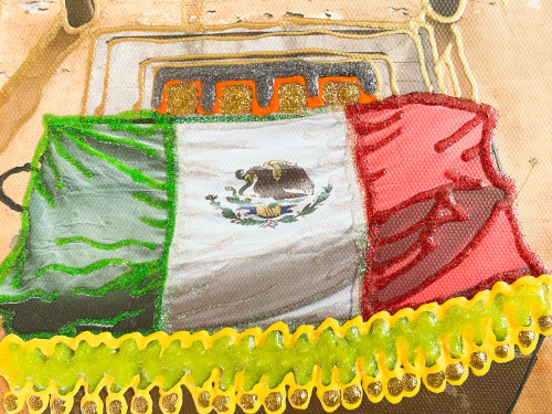 Available on Etsy (Link below) https://www.etsy.com/listing/953898653/bandera-mexicana-canvas-collag