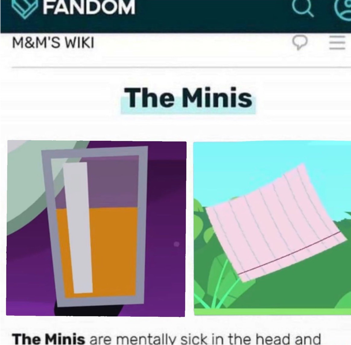 The Minis, M&M'S Wiki