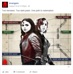 accioharo:  The official Avengers facebook