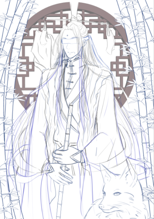 because I wanted xianxia/wuxia ocs&hellip; Here are Shen Meng (concept by my friend) x Xue YuHan :) 