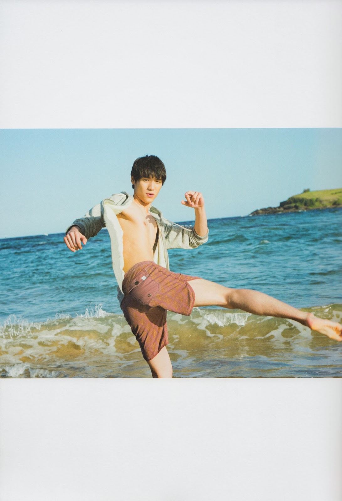 Blue - Super Cute! I think he is a Japanese Source : QueerClicks