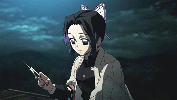 🌼Long Gif Posts🌼 | Shinobu Kocho Anime: Kimetsu no Yaiba ( Demon...