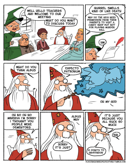 boredpanda:10+ Funny “Harry Potter” Comics Reveal How Irresponsible Dumbledore Was