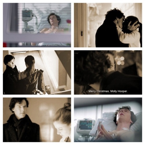 welcometothelosingside: Whilst in a coma Sherlock imagines a very different relationship with Molly 