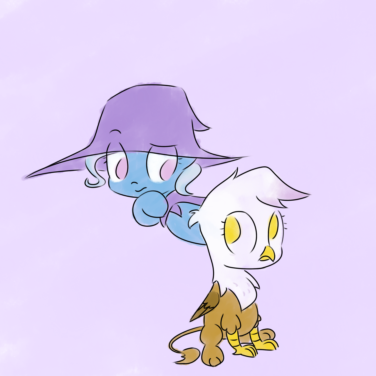 thelittlemagician:  &ldquo; … &rdquo;  EEEEE! &lt;3 X3