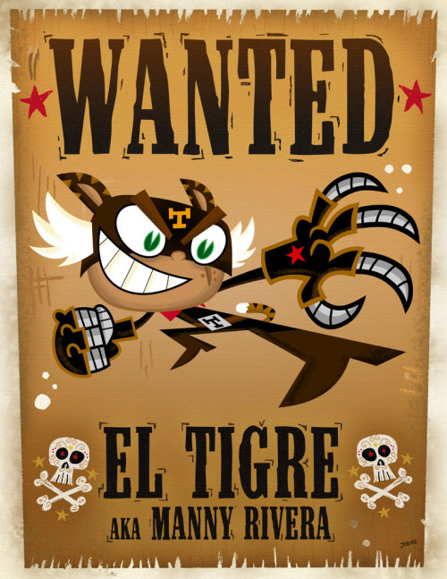 thecosmicsketchcube-blog:‘El Tigre: The Adventures of Manny Rivera' (2007- 2008) Created By: J