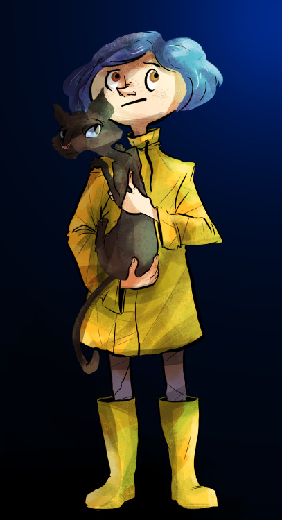 artlebee:  Coraline, for the kind and talented Naomi!  