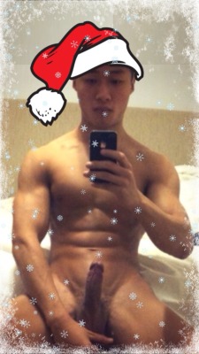 asianmusclefetish:  Xmas is coming…Ho Ho