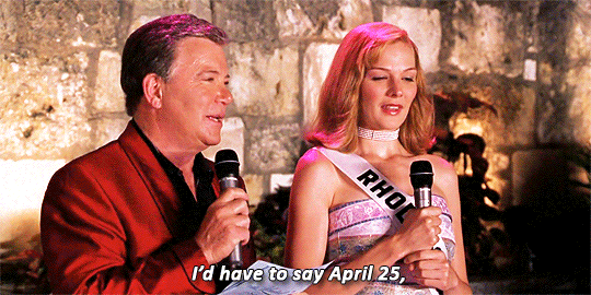 Film TV Daily Describe your perfect date. MISS CONGENIALITY