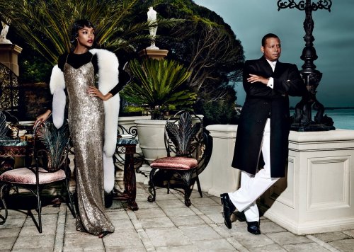 femmequeens:  Lee Daniels Daniels, Naomi Campbell, Terrence Howard, Taraji P. Henson, Trai Byers, Jussie Smollett, Bryshere Y. Gray, The Weeknd and Jourdan Dunn photographed by Mario Testino for Vogue Magazine’s September 2015 issue